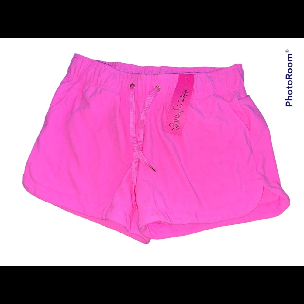Lily Pulitzer Pink shorts terrycloth